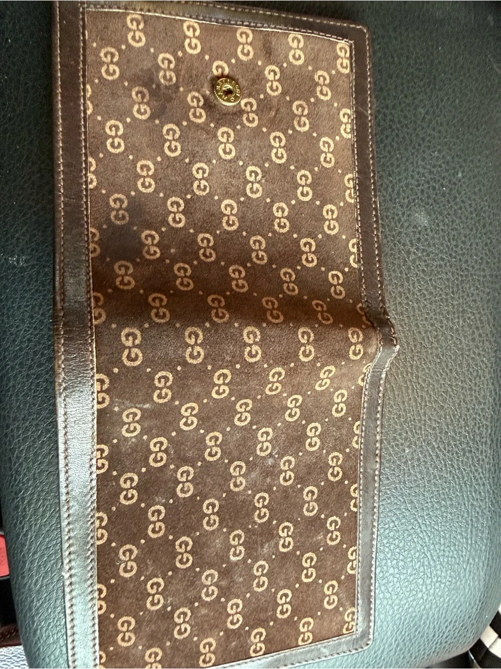 Men's Brown Monogram Wallet - Luxury Logo Pattern